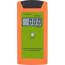 UVB matuoklis Detektor | Skaitmeninis LCD UVB testeris ropliams Sonnenlampen | 0-1999 μW/cm² Bereich 280-320 nm Spektrum | Tragbare UVB-Strahlung