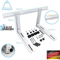Kaltbringer wall mount for outdoor air conditioning units up to 180 kg - wall bracket set for split air conditioners or heat pumps - very durable, stable and corrosion-resistant