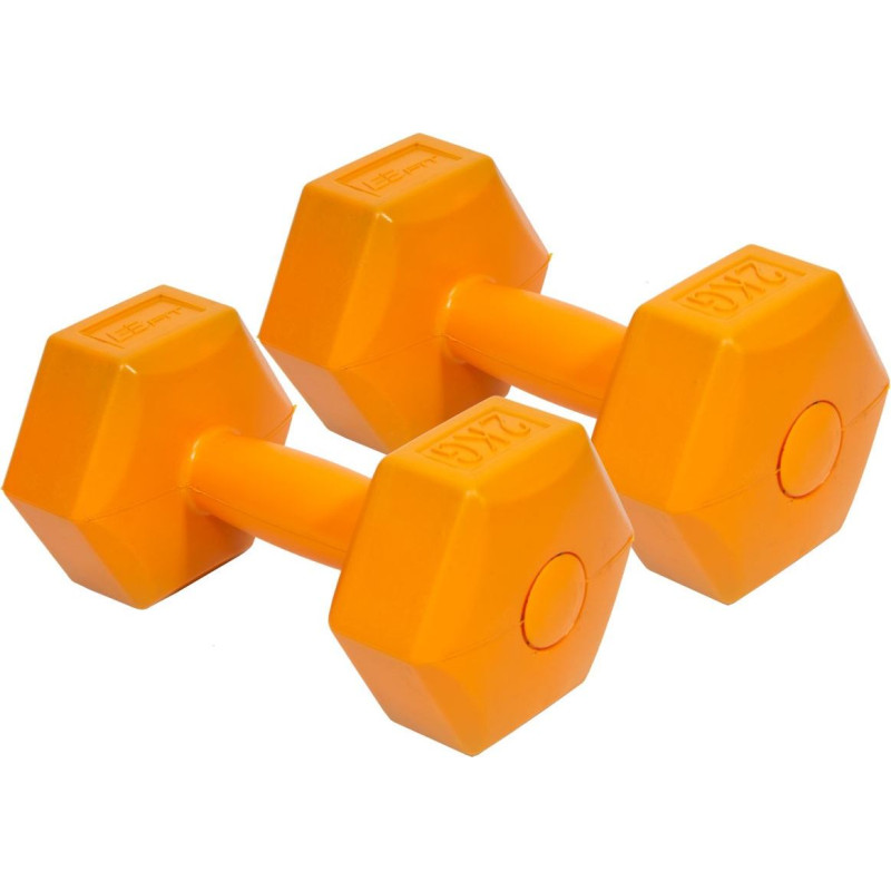 Inny Compound Dumbbell Set EB FIT 2x2kg Orange 1027029 / N / A