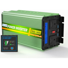 EDECOA 1500 W Pure Sine Wave Power Inverter (12 V DC → 230/240 V AC) with Remote Controller