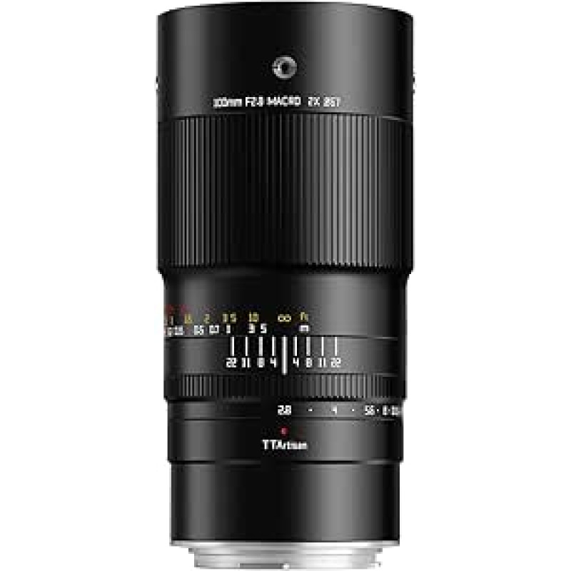 TTARTISAN 100 mm F2.8 Macro 2X fotoaparato objektyvas Nikon Z laikikliui Viso formato rankinio fokusavimo objektyvas miniatiūrinei fotografijai