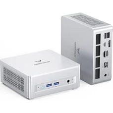 Mini kompiuteris MINIS FORUM UM880 Plus, AMD Ryzen 7 8845HS 8C/16T procesorius iki 5,1 GHz, AMD Radeon 780M, 