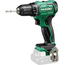 HIKOKI akumuliatorinis gręžtuvas (be šepetėlių), DS12DD (dėžutėje) (be įkroviklio, akumuliatoriaus ir transportavimo dėklo) 12 V