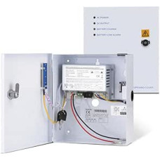 PS1 A 12VS 1 A maitinimo šaltinis mažoje dėžutėje, 12 V, baltos spalvos