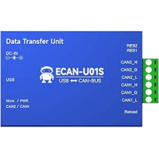 CAN-zu-USB-Konverter CAN2.0 Debugger, Can-Bus-Analysator, bidirektionaler bidirektionaler bidirektionaler Transceiver, tragbares Relais