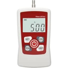 Dynamometer, 500N 50kg 110Lb 1800Oz Digitales Kraftmessgerät Push-Pull-Messgerät Tester Tragbares mit automatischer LCD-Hintergrundbeleleuchtung und Abschaltung für den Einsatz in der Sportheimschule
