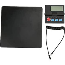 Digital Platform Scale for Precise Measurements, G/KG/LB/OZ Display, Clear Reading for Kitchen, Office, Stainless Steel
