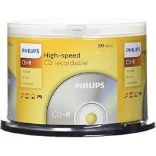 Philips CDR-80 (52x) 50pk Spindle