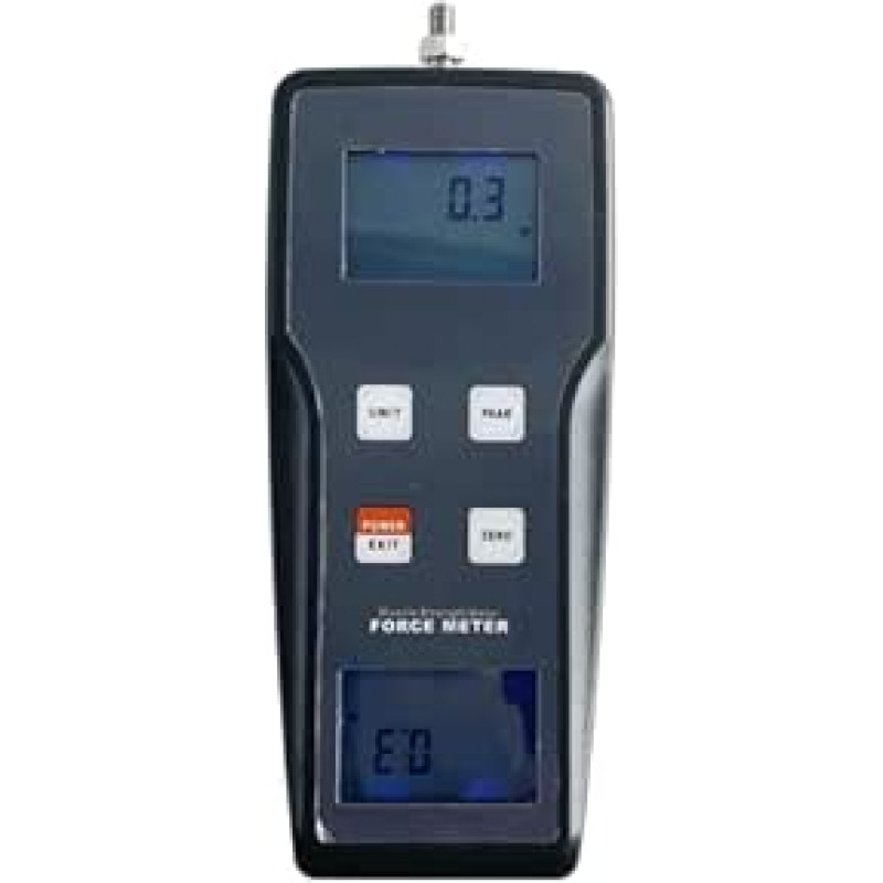 Digitales Muskeldynamometer-Instrument, Muskelkraftmessgerät, Muskelkrafttester mit Bereich ± 50 kgf ± 490 N ± 110 Lbf, Genauigkeit 0,5