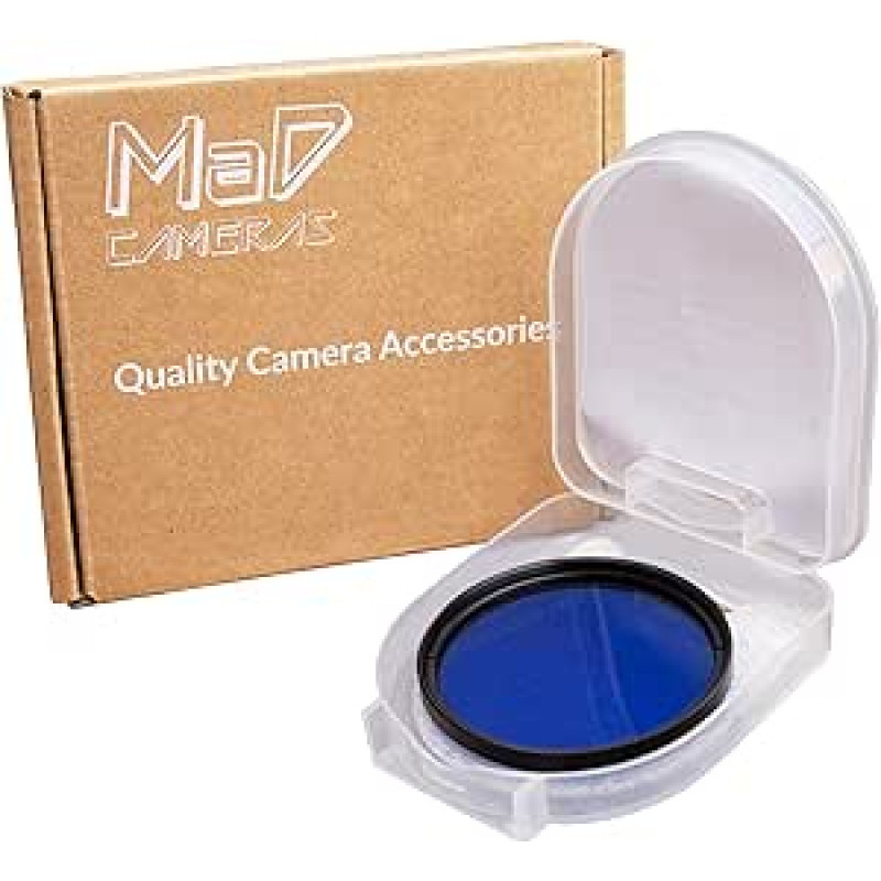 Blue 52mm Full Colour Correction Filter for Digital SLR