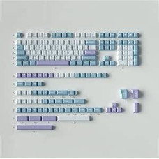 172 klavišų dvigubo šūvio klavišų gaubteliai Cherry profilio iliuzijos klavišų gaubteliai tinka 61/64/87/104/108 Cherry Mx jungikliams ISO/ANSI išdėstymo mechaninei klaviatūrai