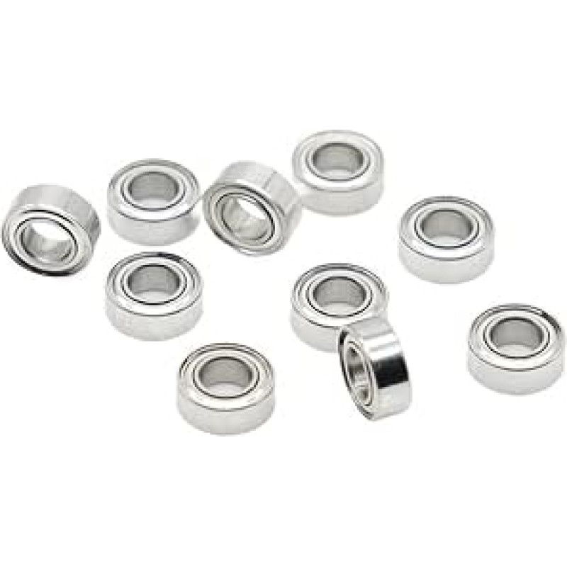 SMR85ZZ guoliai 5 x 8 x 2,5 mm Pakuotė 10 ABEC-9 440C Nerūdijančio plieno motorolerio guoliai SMR85Z SMR85 Z ZZ L-850ZZ Rutuliniai guoliai