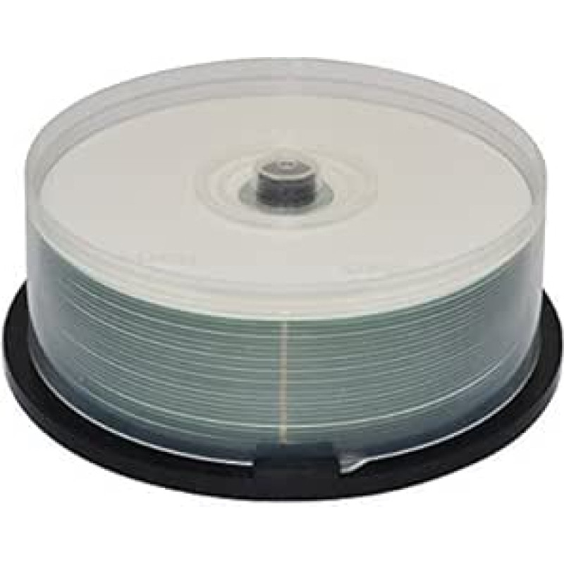 DVD-R WHITE FULL FACE INKJET PRINTABLE (25 krūvos)