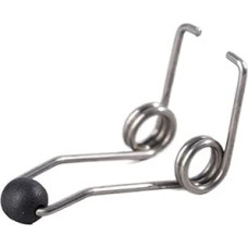 Torsionsfeder, Drahtdurchmesser 1,2 mm, Lockenstab-Ersatz, doppelte Rückführung, Torsionsfeder, Beauty-Haar-Lockenstab, Federzubehör (Größe: 31 mm, 1 Stück) (Size : 31mm 1pcs)