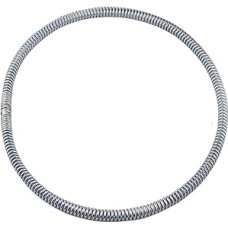 Torsion Spring Tool, 1 m Long Length Bathroom Kitchen Toilet Cleaner Tool Spring Pipe Hose Sink Drain Cleaner Extension Spring with Connector