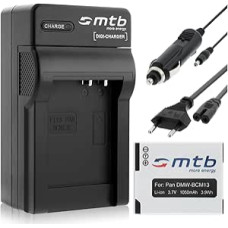 Įkroviklis ir akumuliatorius DMW-BCM13 Suderinamas su Panasonic Lumix DMC-FT5 TZ37 TZ40 TZ41 TS5 ZS30