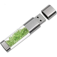 16GB 32GB 64GB Naujas juvelyrinių dirbinių kristalų USB 3.0 Flash diskas, vandeniui atsparus smūgiams Super greitis U diskas, skaidrus atminties lazdelės rašiklis Išorinė saugykla Rhinestone dovana gimtadienio dovanoms, Kalėdų dovanos, vestuvių dovanos