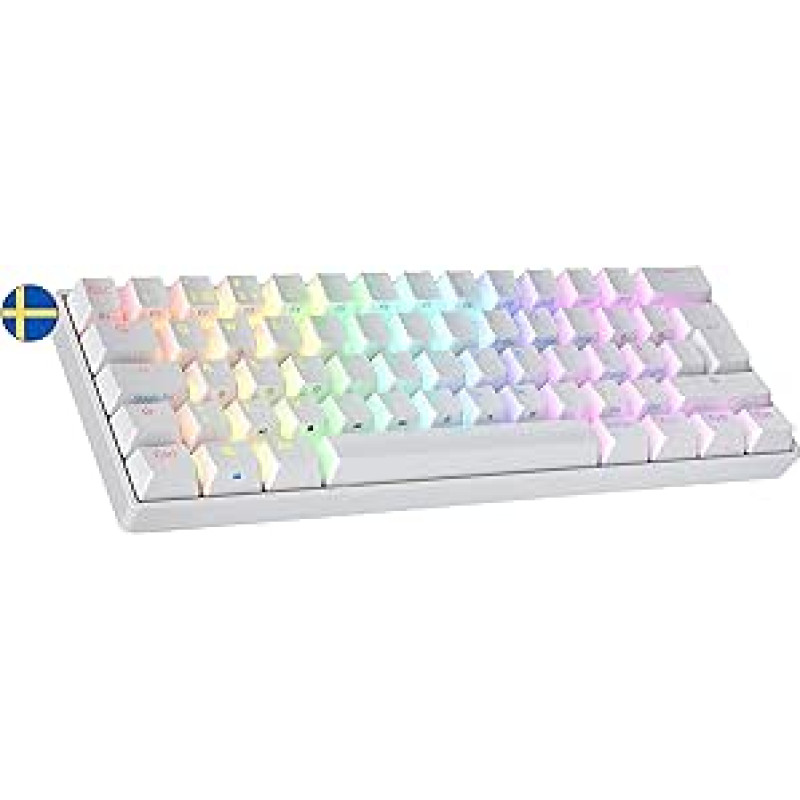 Ranked S60 Supernova mechaninė 60 proc. klaviatūra, 