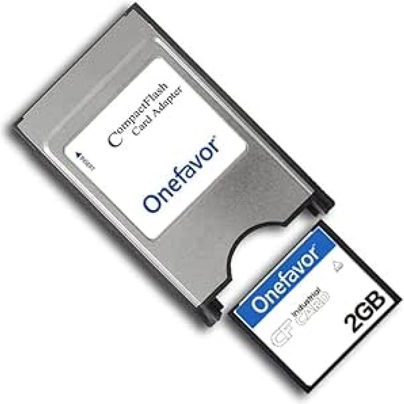 Compact Flash 128mb 256mb 512mb CF kortelė 1GB 2GB 4G atminties kortelė CNC IPC skaitmeninio valdymo mašinų PCMCIA adapteris (su 2G CF kortele)