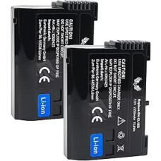 2x SK baterija, skirta pakeisti Nikon EN-EL15c // 2250mAh // EN-EL15b EN-EL15a EN-EL15, skirta // Z6 II Z7 II // Z5 Z6 Z7 D500 D750 D780 D800 D810 D850 D7200 D750 0 US