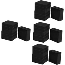 OUNONA 4 Sätze Stoßfeste Antirutschmatte Haftschaumpolsterung Unterlage Klebepolsterung Isolierschaum Schaumstoff-klebepads Stopper Hartholz Platte Maschine Doppelt Black Eva 8 Stück * 4