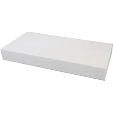 Hochdichter Schaumstoffblock für Polsterkissen, zuschneidbar, Bastelschaum für Sofa, Sitz, Hocker, Stuhl, rechteckige Form