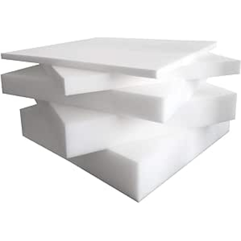 PUR putplasčio plokštė RG 35, storis 4 cm (45 x 45 cm, 4 vnt.))