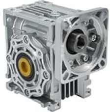 Hohes Drehmoment Schneckenreduzierer für Gleichstrommotor 130 mm x 130 mm NMRV063 Verhältnis 7,5/10/15/20/20/25/30/40/50/60/80/100 Eingang 19/22/24 mm Ausgang 25 mm (Spalva : 24mm Input Loch, Dydis :