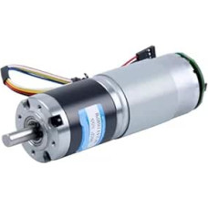 PlanetaryGear Motordrehzahlreduzierung 36mm 36-555 mit Encoder max 200kg.cm 11-1538 U/min Hohes Drehmoment Gebürstet Planetengetriebemotor DC Umkehrgeschwindigkeit (37RPM_24V 8mm