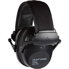 NUM'AXES akustinės elektroninės ausinės CAS1034 Black, NGCASELE003, Juoda