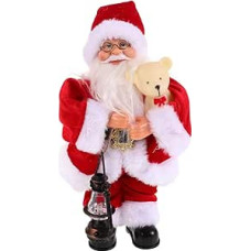 Ciieeo Šokantis elektrinis Kalėdų Senelis Mielas Kalėdų dekoras su muzika ir judesiu, skirtas atostogų dovanų idėjai