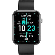 NK Smart Watch with 1.30 Inch Display, Pedometer, Calorie Counter, Sleep Monitor, App Connectivity, for Women/Men/Kids (iOS and Android Compatible)