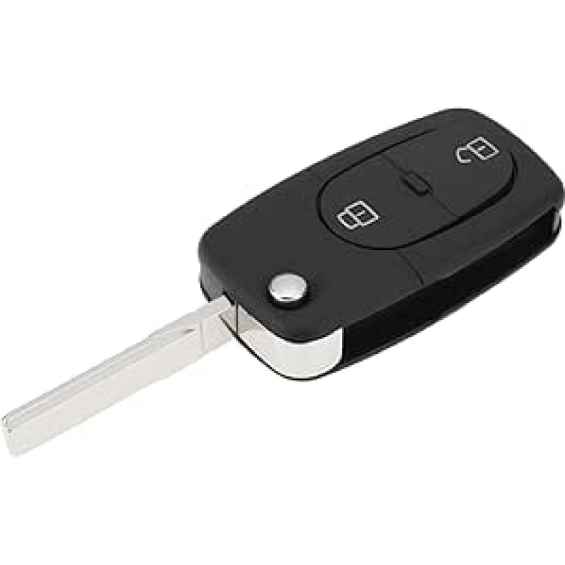 Automobilinis 2 mygtukų nuotolinio valdymo pultelis ID48 433MHz HU66 Suderinamas su 