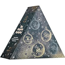 Prinz šnapsų ir likerių advento kalendorius, 25 elegantiški šnapsai ir likeriai miniatiūriniuose buteliukuose, įskaitant 2 pripildytas eglutės puošmenas