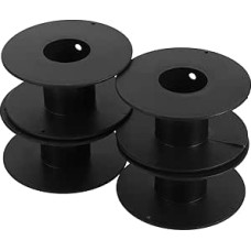 KICHOUSE 4 x plastikinė kabelių ritė, nešiojamoji kabelių ritė ilginimo kabeliui, laidų saugykla, lengva ir patvari, skirta efektyviai organizuoti varinius plieninius kabelius