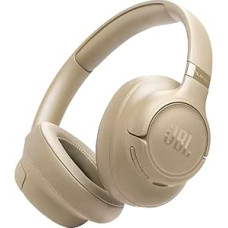 JBL Tune 730 BT Wireless Over-Ear-Kopfhörermit JBL Pure Bass Sound, Bis zu 76 Stunden Musikwiedergabe, Bluetooth 6.0, leichtem, faltbarem Design, Google Fast Pair, Microsoft Swift Pair,Beige