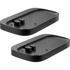 mywall HS28L Speaker Wall Mount for SONOS Speaker ONE/ONE SL/Play:1, Wall Mounted with Shelf and Cable Management, up to 7 kg Load (Pack of 2)