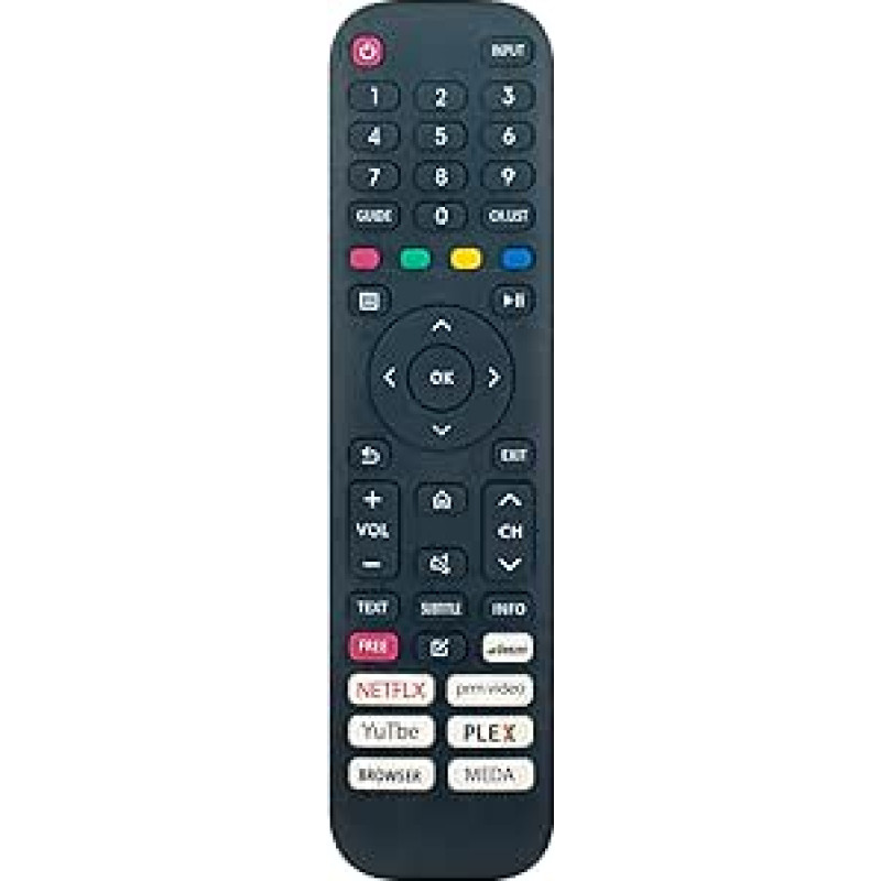 Naujas nuotolinio valdymo pultas DYON Smart 32 VX 80 cm (32 colių) televizoriui DYON Smart 24 VX 60 cm (24 colių) televizoriui DYON Smart 40 VX 100 cm (40 colių) televizoriui DYON Smart 43 VX 108 cm (43 colių) televizoriaus nuotolinio valdymo pultas