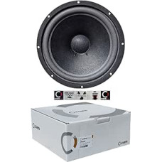 Kit Set for CIARE HW250 1 Woofer 25 cm 250 mm 10 Inch Diameter, 90 Watt RMS and 180 Watt Max, Impedance 8 Ohm, for Home, Party, 1 Piece + 5 Free Stickers