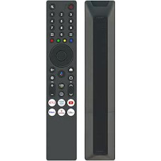 VINABTY pakaitinis balso nuotolinio valdymo pultas, tinkamas TCL 32V5C 40V5C 43V5C 50V6C 55V6C 65V6C 75V6C Full HD Smart QLED Direct LED televizoriui