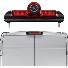 720P HD galinio vaizdo kamera FIAT Ducato Late 3 gen 2006-2017 / Peugeot Boxer 2006-2017 / Citroen Jumper 2006-2017 140° plataus kampo IP67 vandeniui atspari naktinio matymo kamera su infraraudonaisiais žibintais