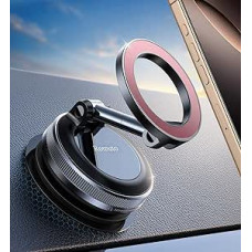 Romuto Magnetische Handyhalterung für das Auto 【90 + Pfund stärkste Saugkraft】 KFZ-Handyhalterung für Auto/Fitnessstudio/Spiegel (Rosa)