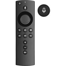L5B83H Ersatz-TV-Stick-Fernbedienung mit Sprachfunktion, passend für Amazon 2. Generation TV Cube, Smart TVs Stick 4K, TV Stick 1. Generation und 2. Generation