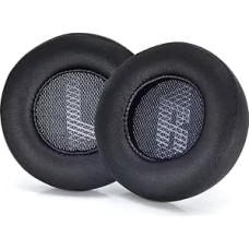 Live 400 BT Ohrpols - live400 Ersatz Ohrpols Abdeckung Kissen Schaum kompatibel mit JBL Live 400BT On-Ear drahtlose Kopfhörer, High-Density Geräuschdämpfungsschaum, weicher Leder - schwarz