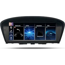 8.9 Inch CarPlay for BMW 3 5 Series E60 E61 E63 E64 E90 E91 E92 E93 CCC 2005-2008 Android Car Radio Upgrade Touchscreen Car Stereo Multimedia Player iDrive Dsp Linux System