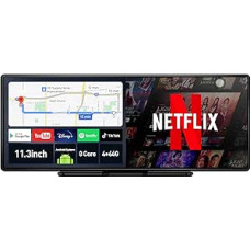 [Android 8 Core 4GB + 64GB] 11,3 colių 