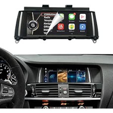 8,9 colių 1920 x 720 automobilių stereosistema BMW X3 F25 X4 F26 NBT Carplay 