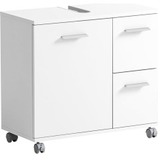 Schildmeyer Palermo 158814 Vanity Unit, Matt White, 65.1 x 32.0 x 60.0 cm