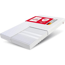 FDM čiužinys 180 x 200 cm Kietumas H3 H4 Aukštis 12 cm Šaltųjų putų čiužinys Dvipusis ritininis čiužinys HR putos 7 komforto zonos su hipoalergišku skalbiamu užvalkalu Oeko-Tex Comfort Duo