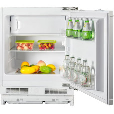 magictec MSR100BU Įmontuojamas šaldytuvas su šaldikliu, 59 cm pločio, 96L (84L/12L) | Mažas šerkšnas | Šaldytuvo ir šaldiklio derinys su keičiamais durų vyriais | Temperatūros reguliavimas | LED apšvietimas